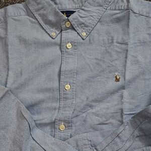 Ralph Lauren Boy's Light Blue Button Down Shirt